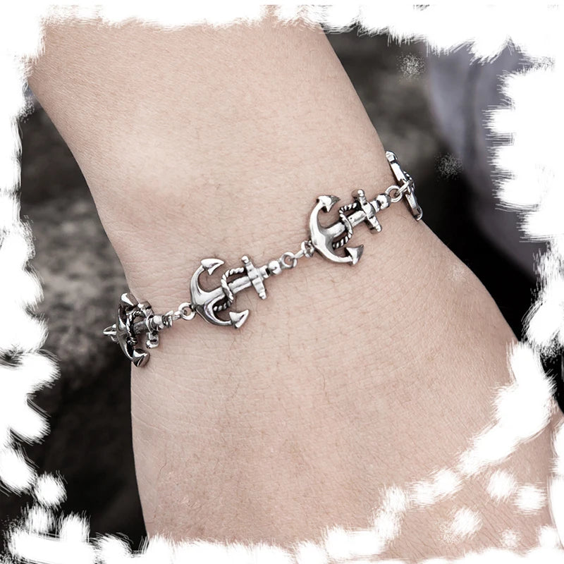 Titan Anchor Chain Bracelet
