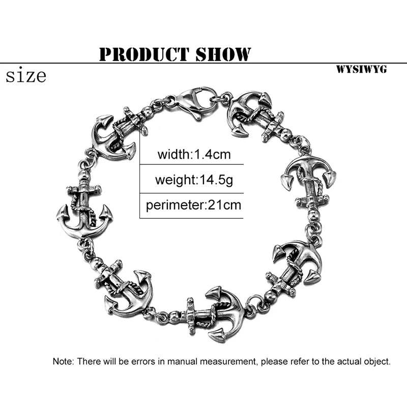 Titan Anchor Chain Bracelet