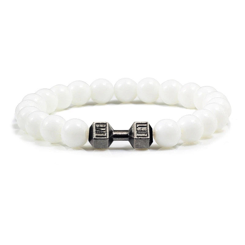 Fitness Power Bead Bracelet