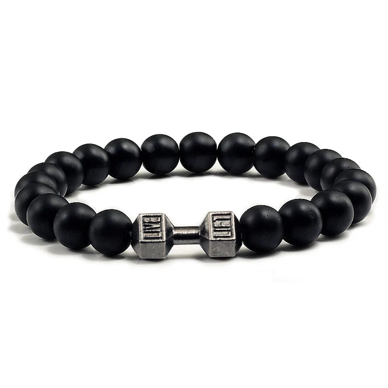 Fitness Power Bead Bracelet
