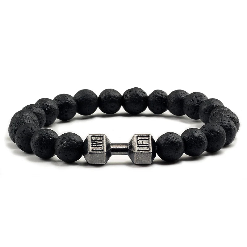 Fitness Power Bead Bracelet