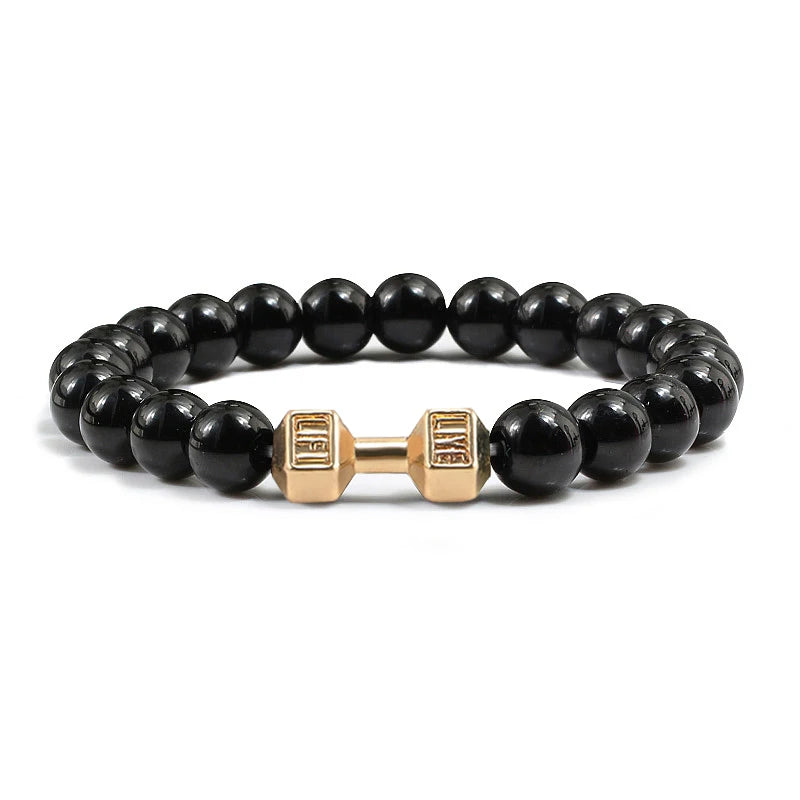 Fitness Power Bead Bracelet