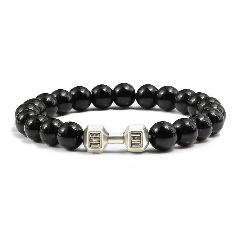 Fitness Power Bead Bracelet