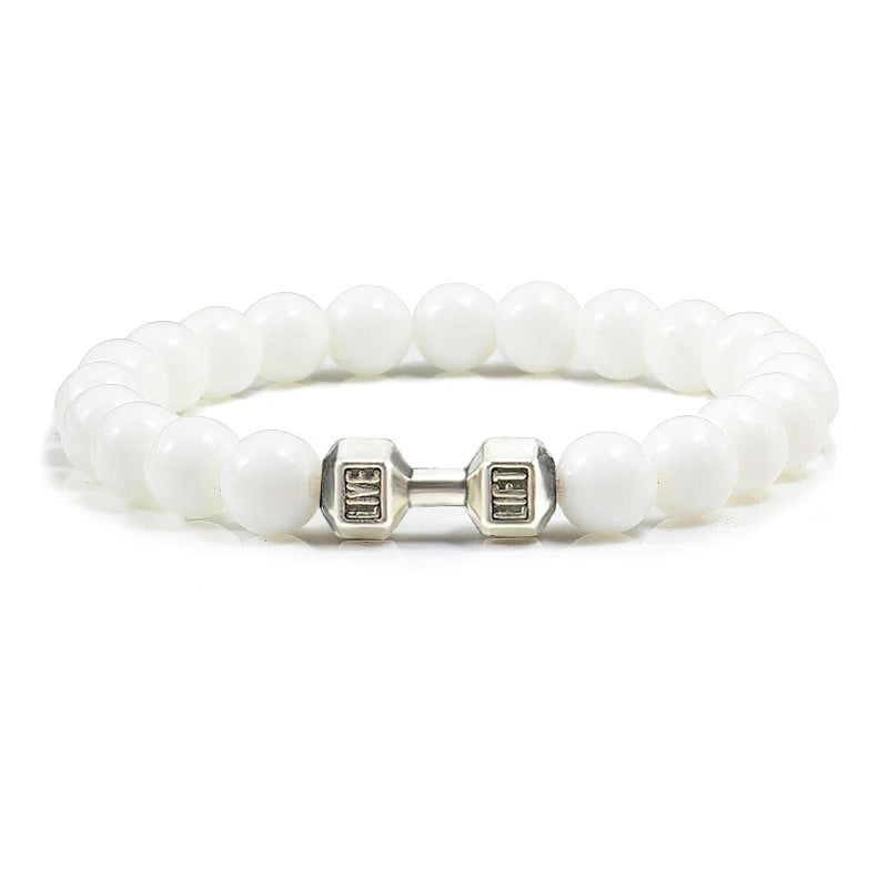 Fitness Power Bead Bracelet