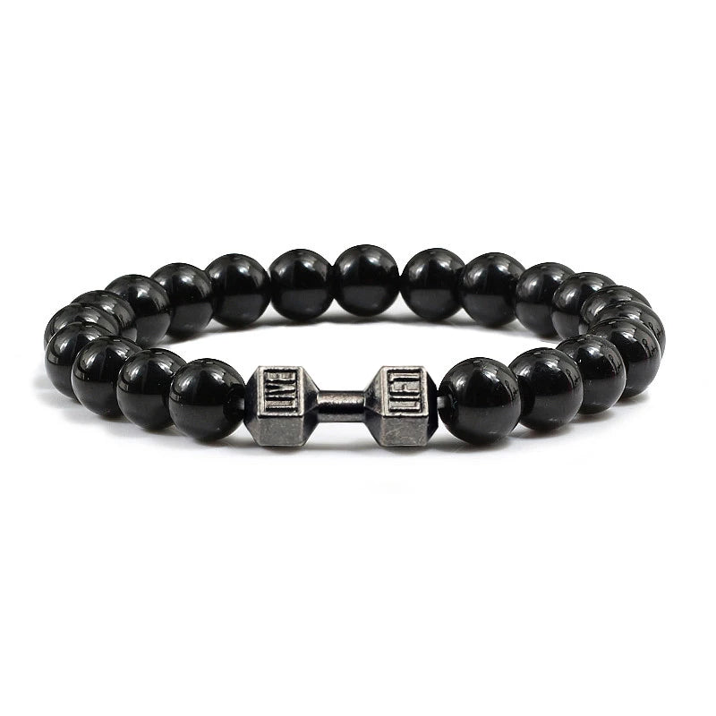 Fitness Power Bead Bracelet