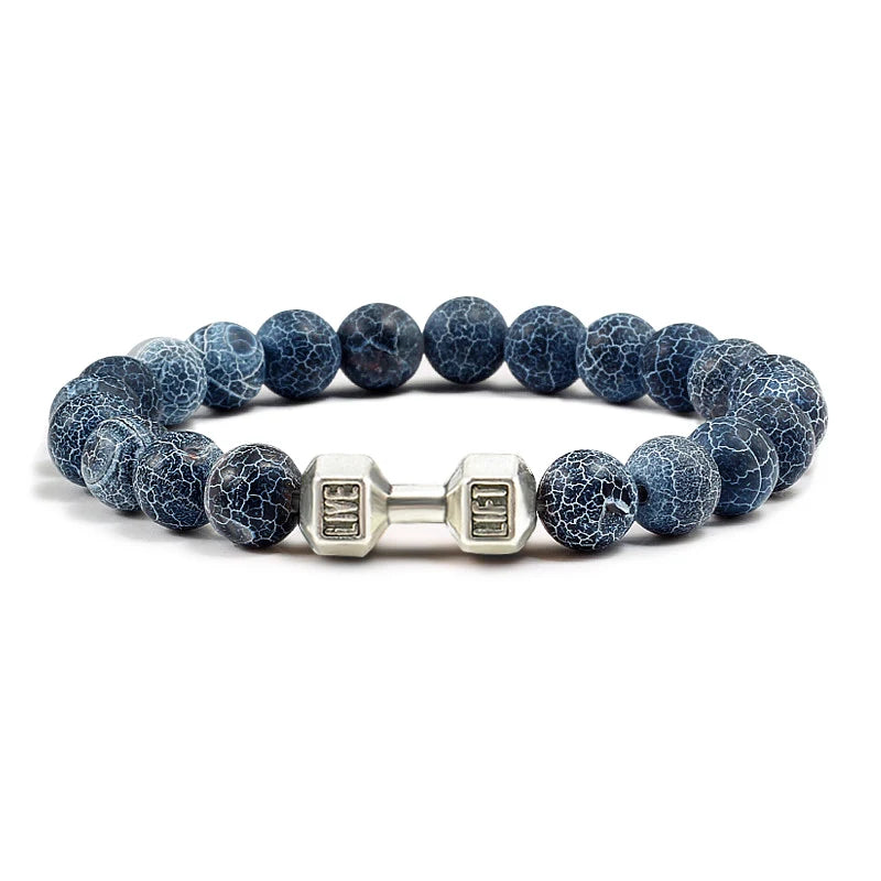 Fitness Power Bead Bracelet