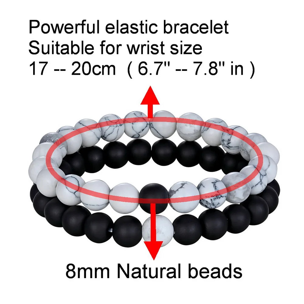 Royal Crown Stone Bracelet Set