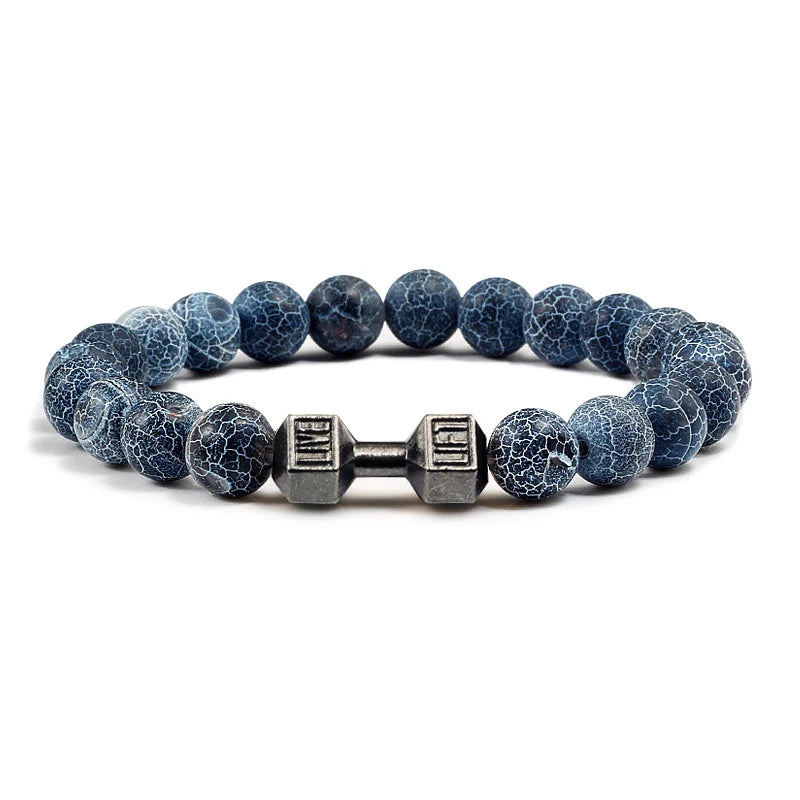 Fitness Power Bead Bracelet