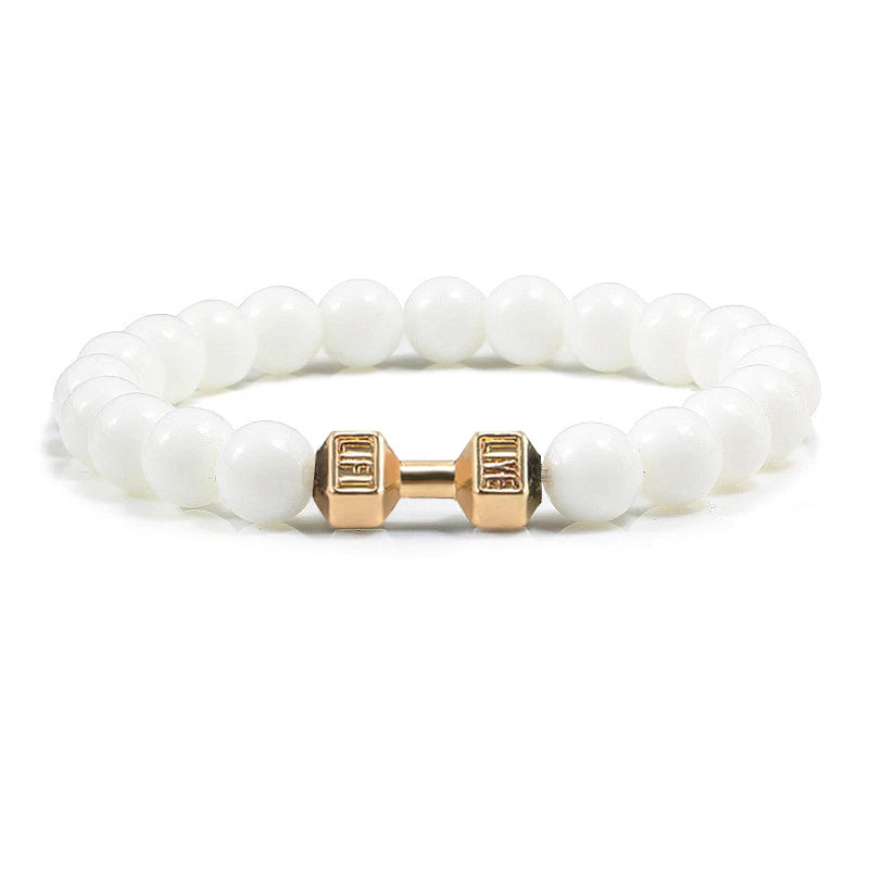 Fitness Power Bead Bracelet
