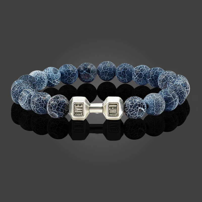 Fitness Power Bead Bracelet