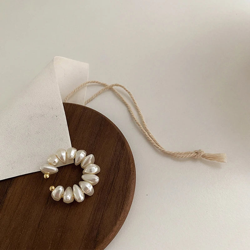 Elegant Pearl Ear Cuff