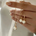 Elegant Pearl Jewelry Set