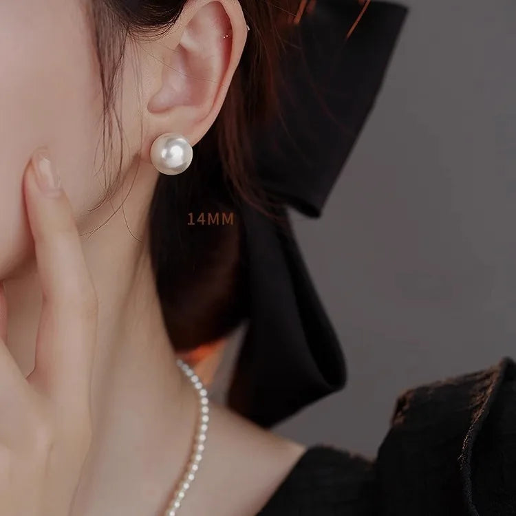 Silver Halo Earrings