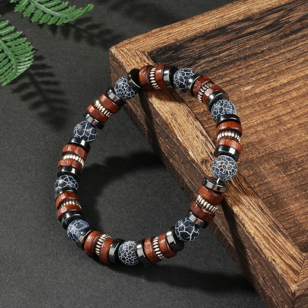 Vintage Agate Stone Bracelet