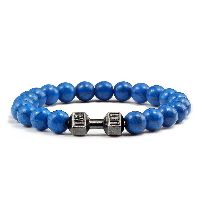 Fitness Power Bead Bracelet