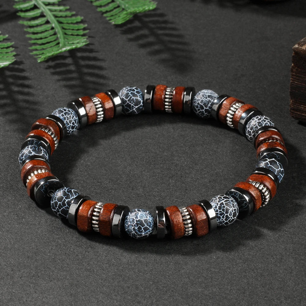 Vintage Agate Stone Bracelet