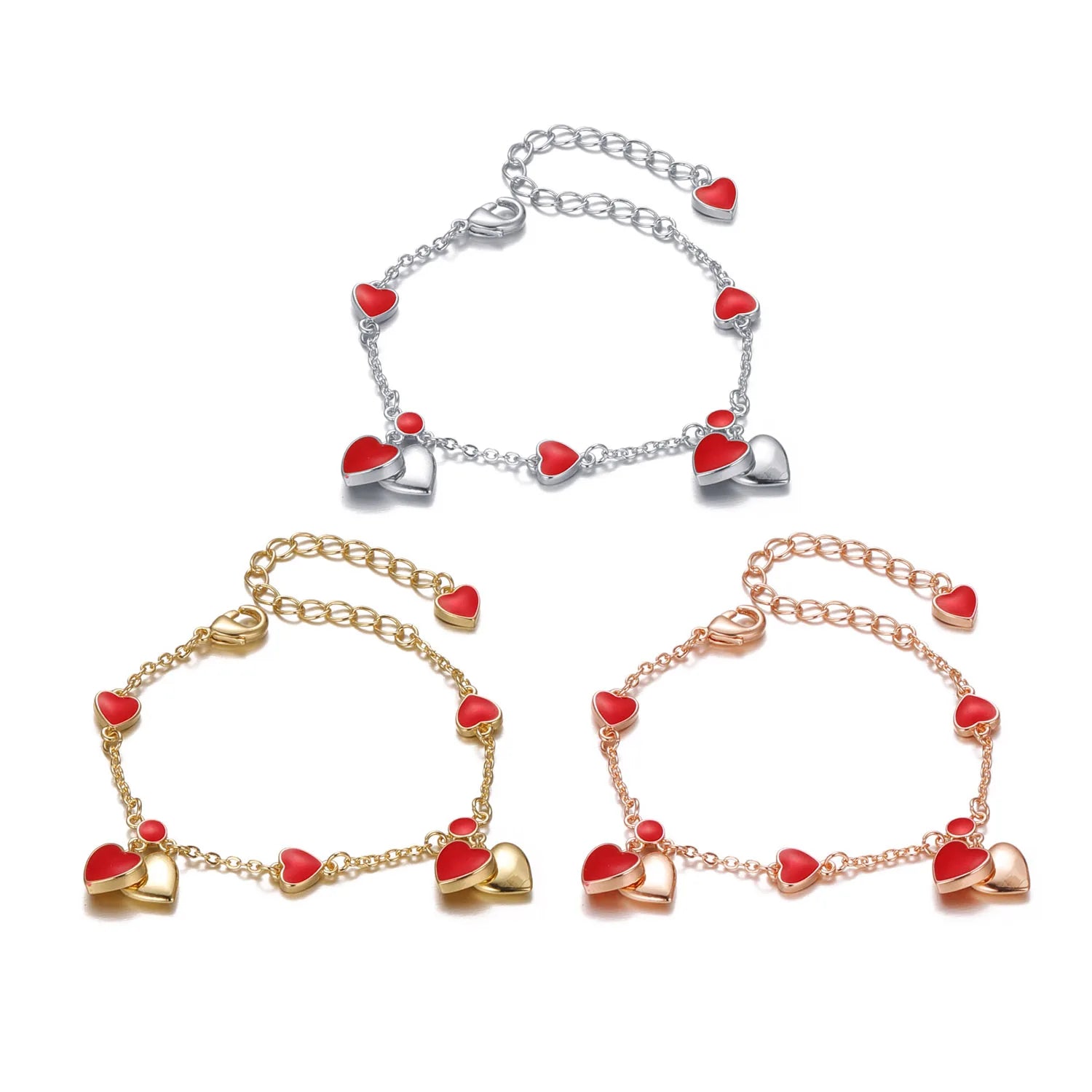 Sweet Heart Charm Bracelet