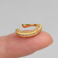 Luxury Zircon Ear Cuff – No Piercing Needed