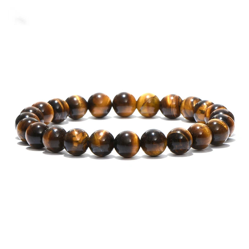 Premium Obsidian & Tiger Eye Bracelet
