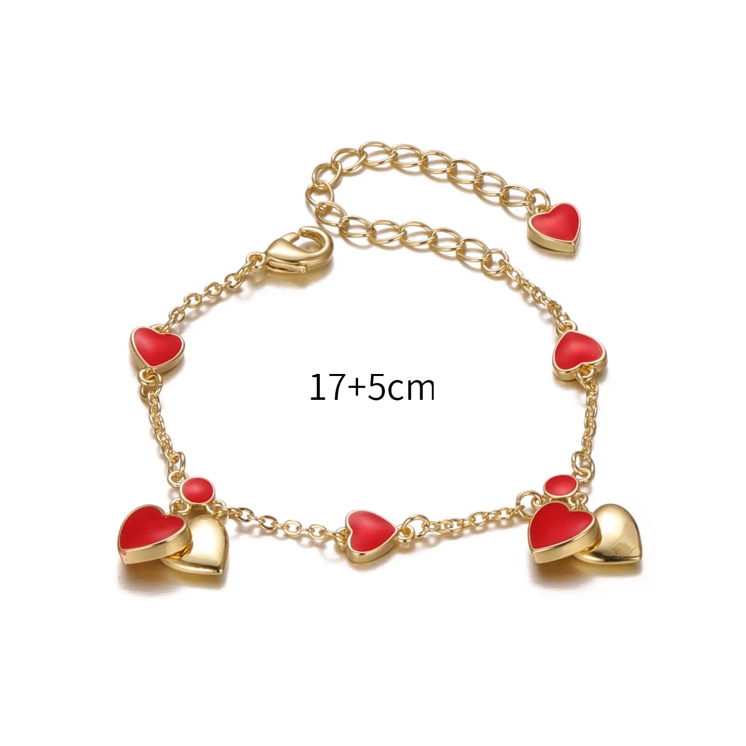 Sweet Heart Charm Bracelet