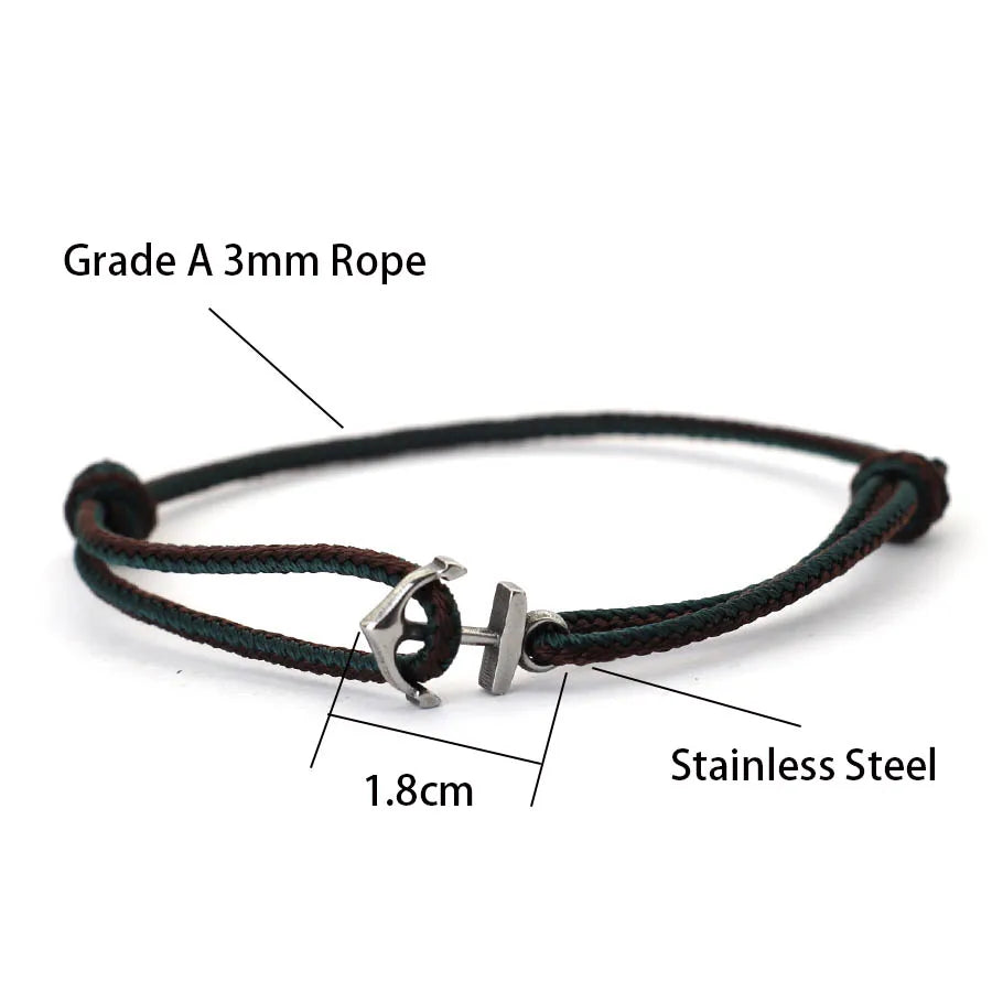 Ocean Anchor Bracelet