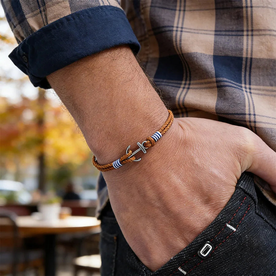 Nautical Anchor Bracelet
