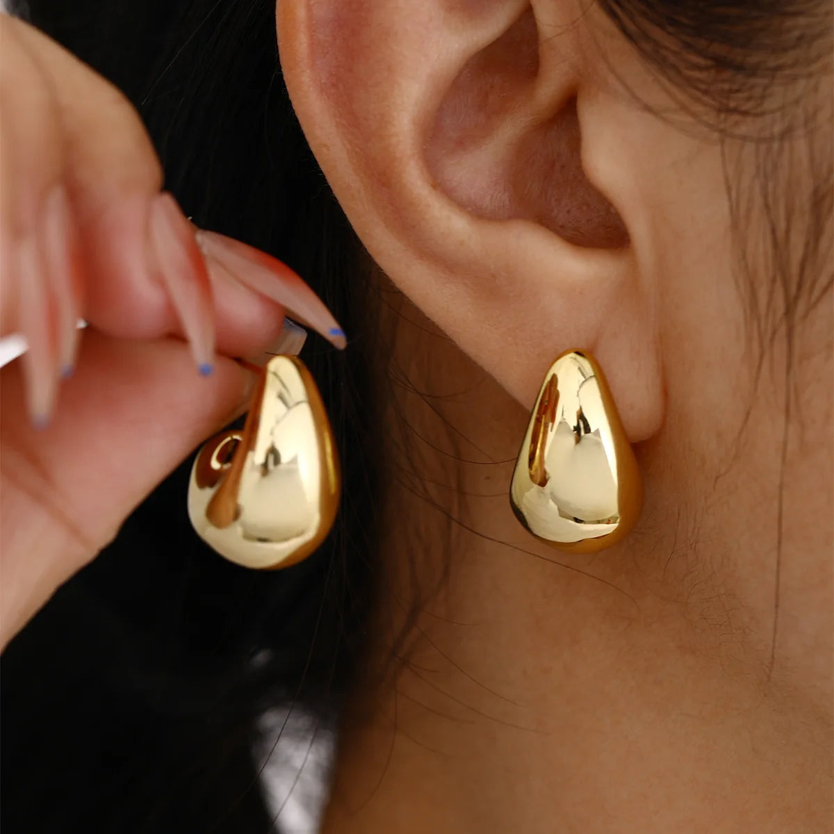 Silver Halo Earrings