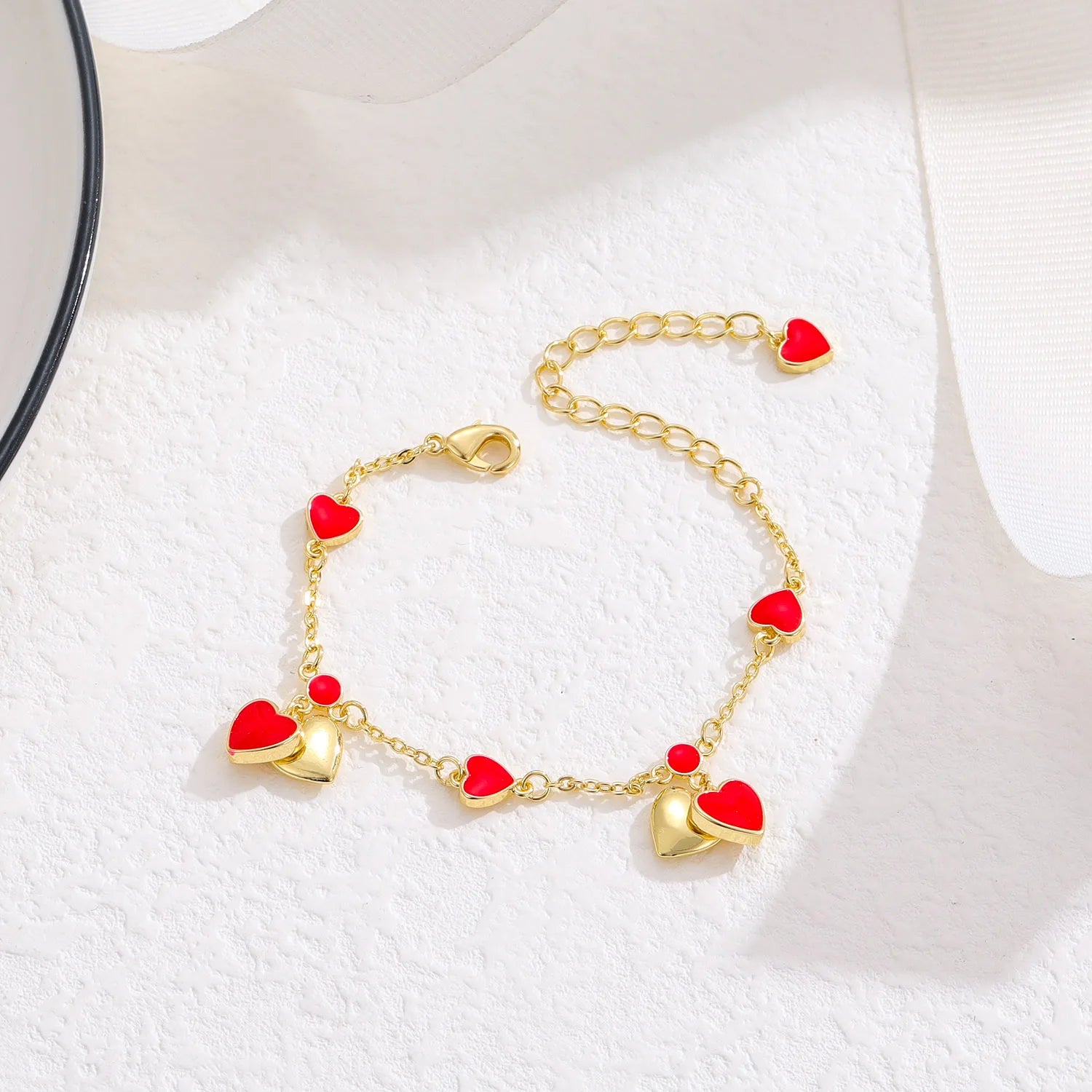 Sweet Heart Charm Bracelet