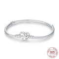 Silver Heart Charm Bracelet