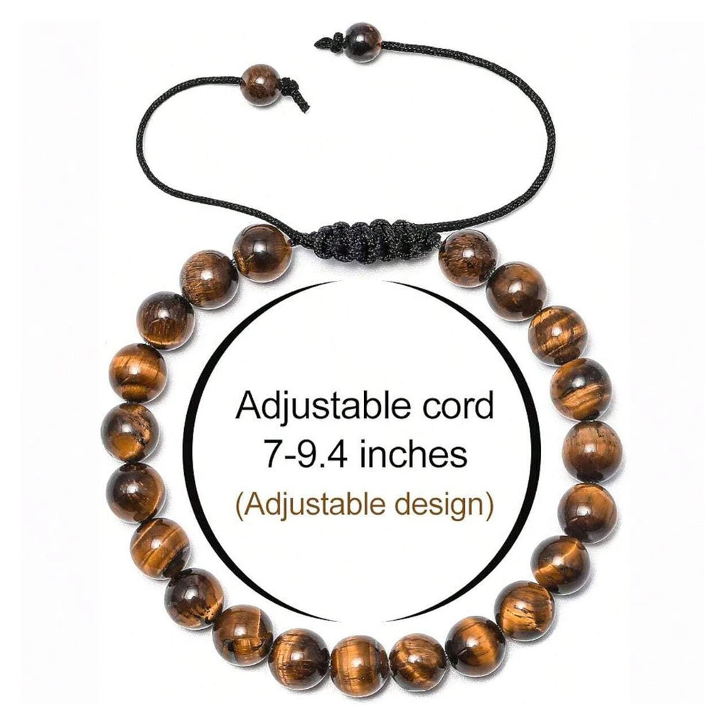 Natural Tiger Eye Bead Bracelet