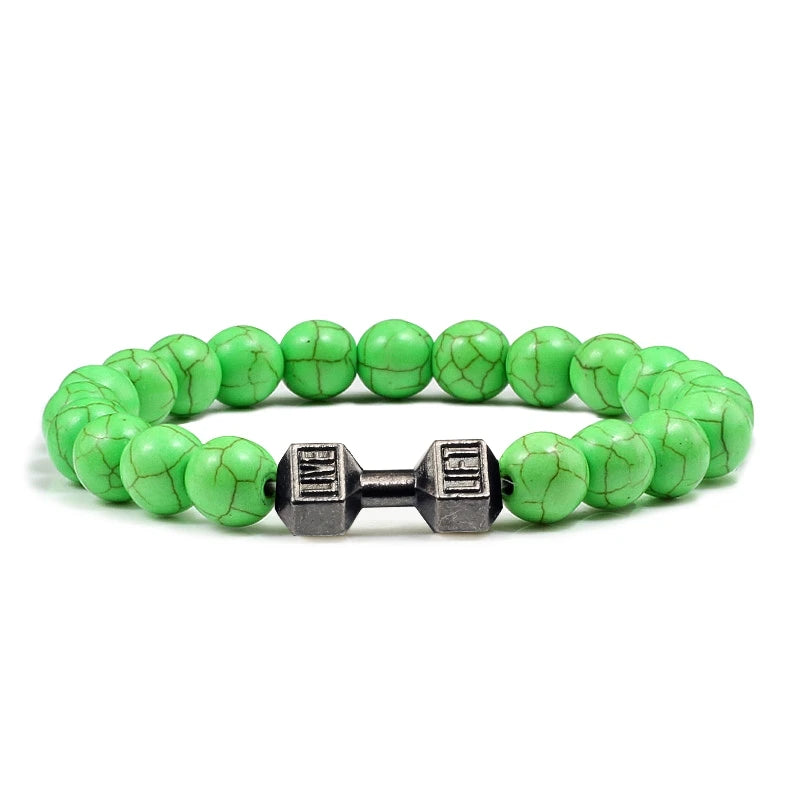 Fitness Power Bead Bracelet