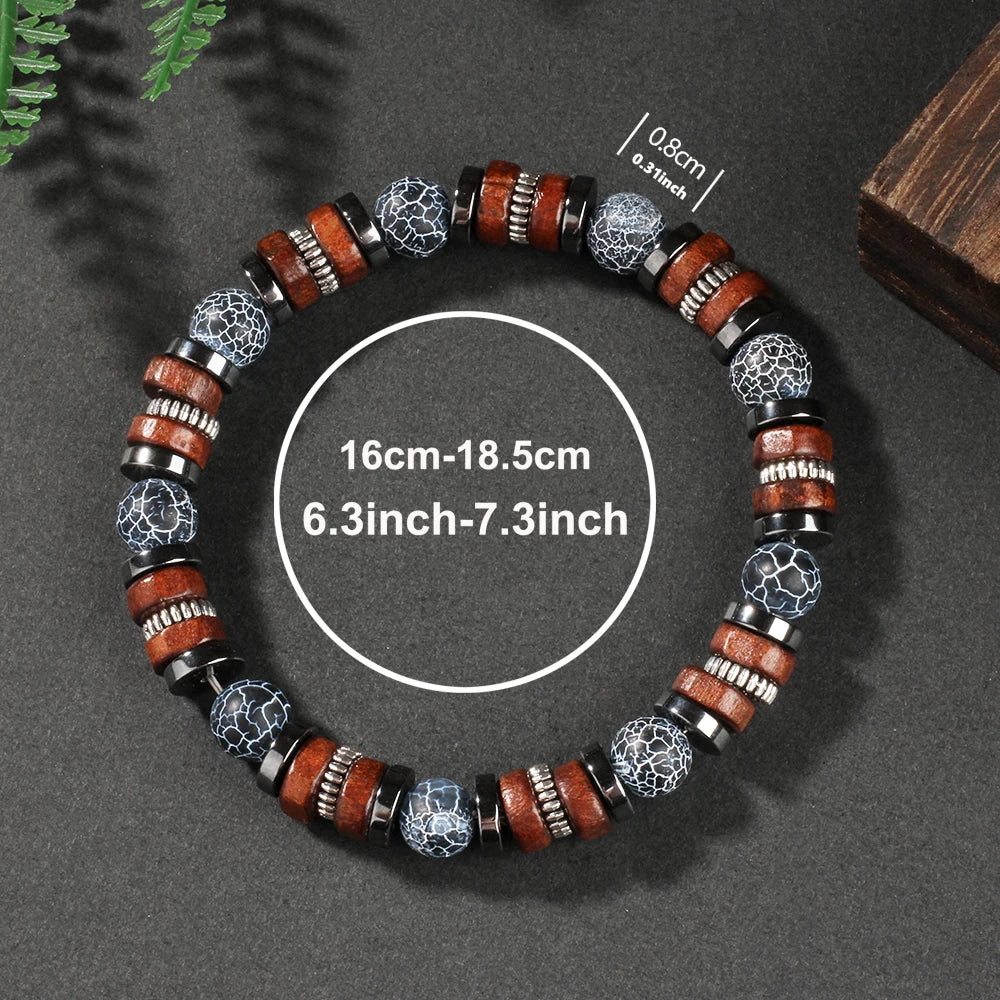 Vintage Agate Stone Bracelet