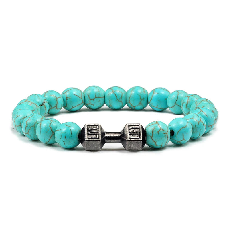 Fitness Power Bead Bracelet