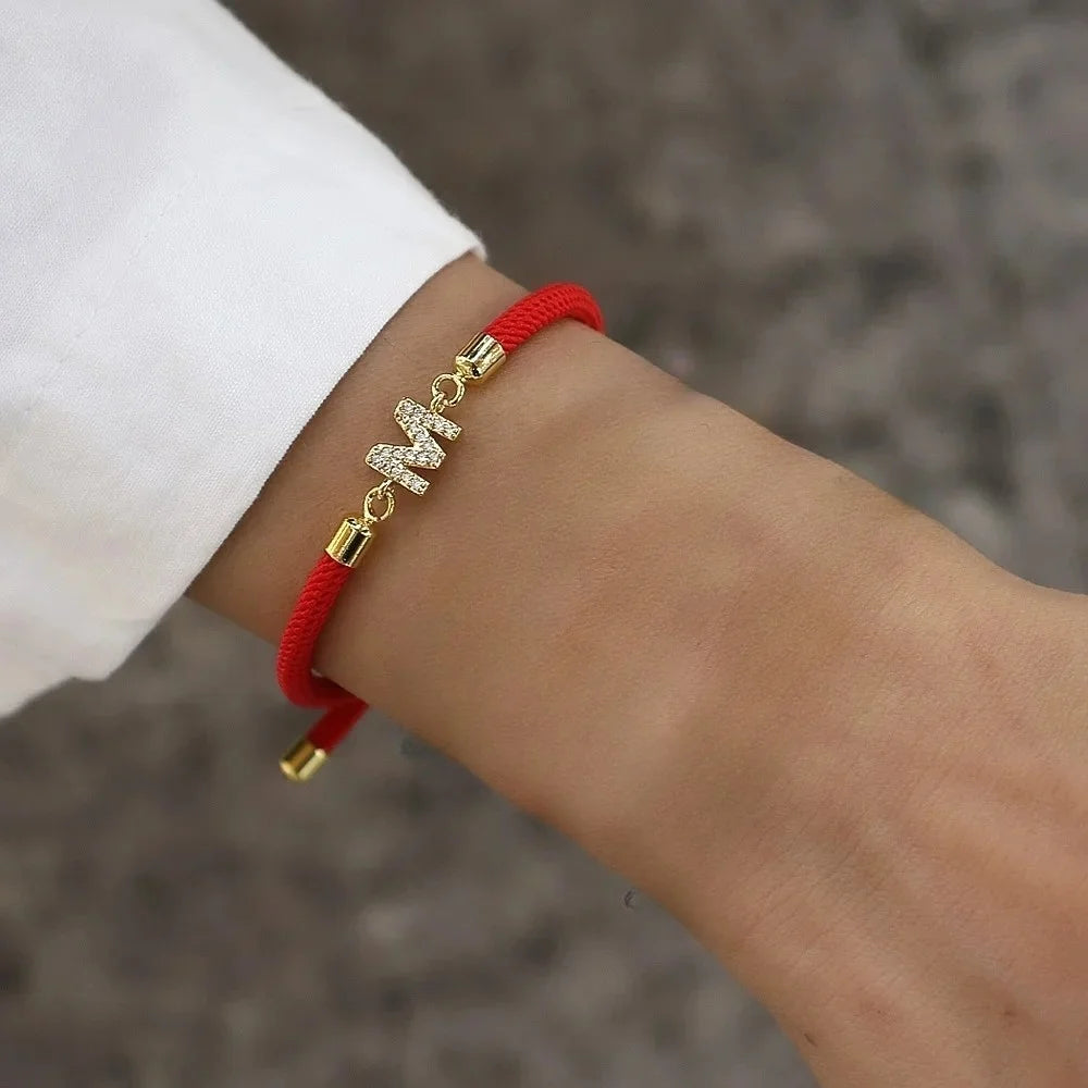 Personalized Initial Charm Bracelet
