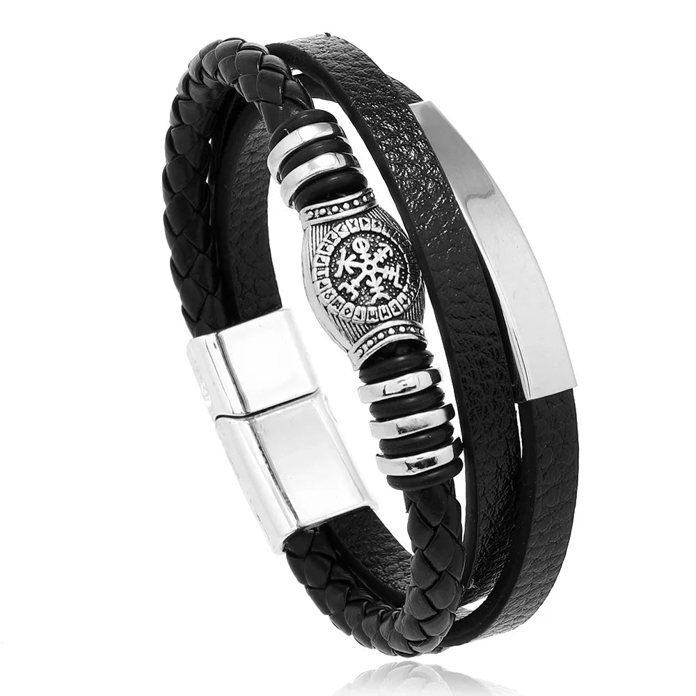 Premium Braided Leather Bracelet