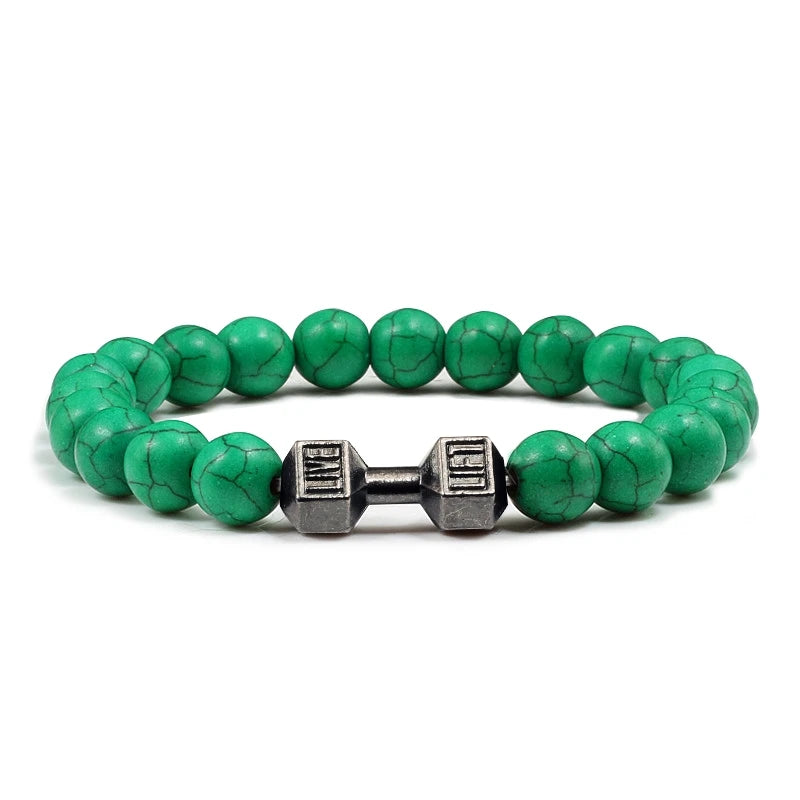Fitness Power Bead Bracelet