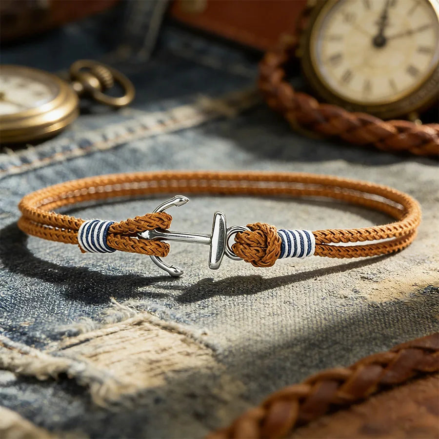 Nautical Anchor Bracelet
