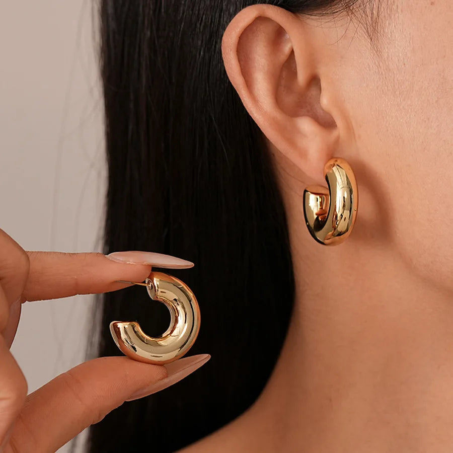 Silver Halo Earrings