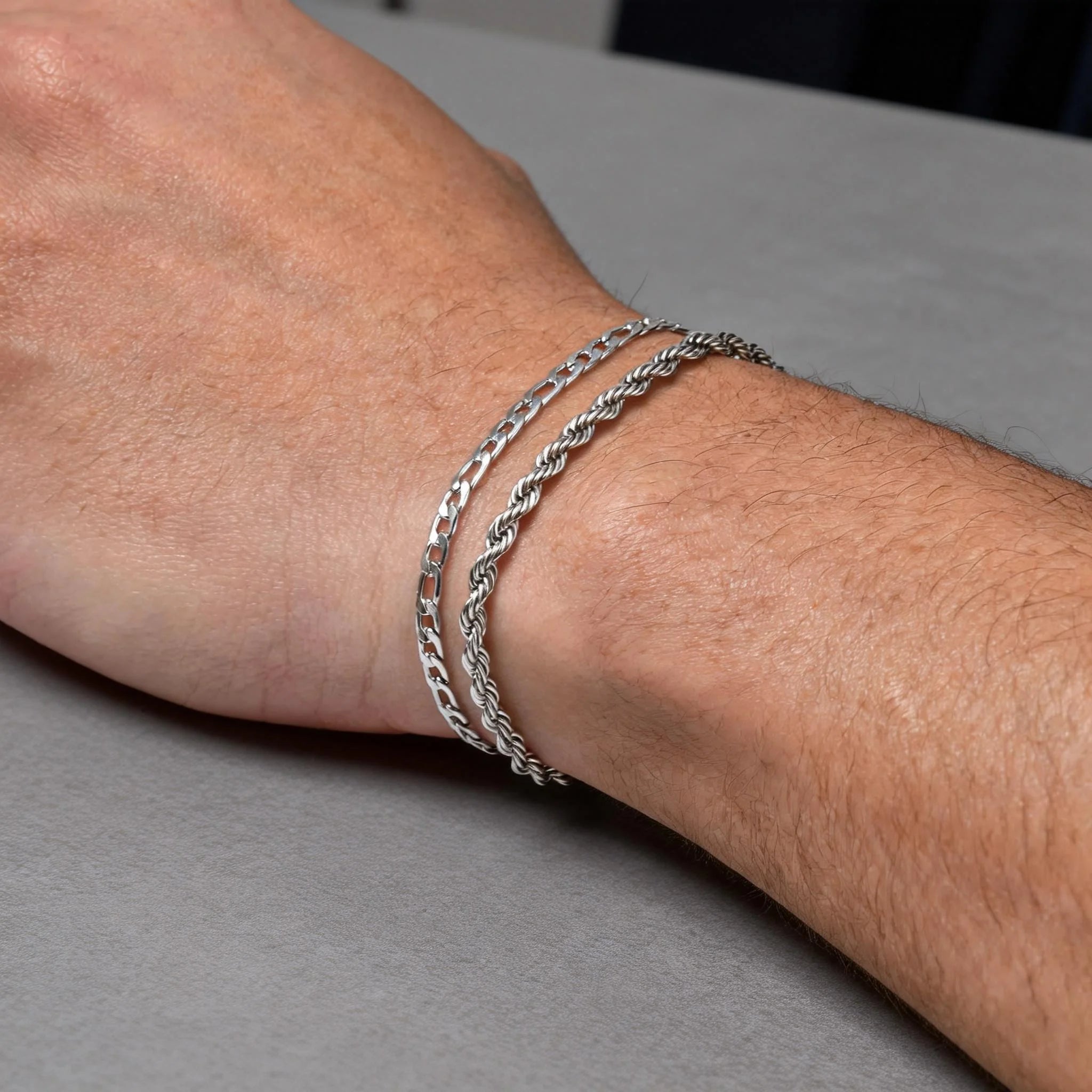 Silver Wave Bracelet