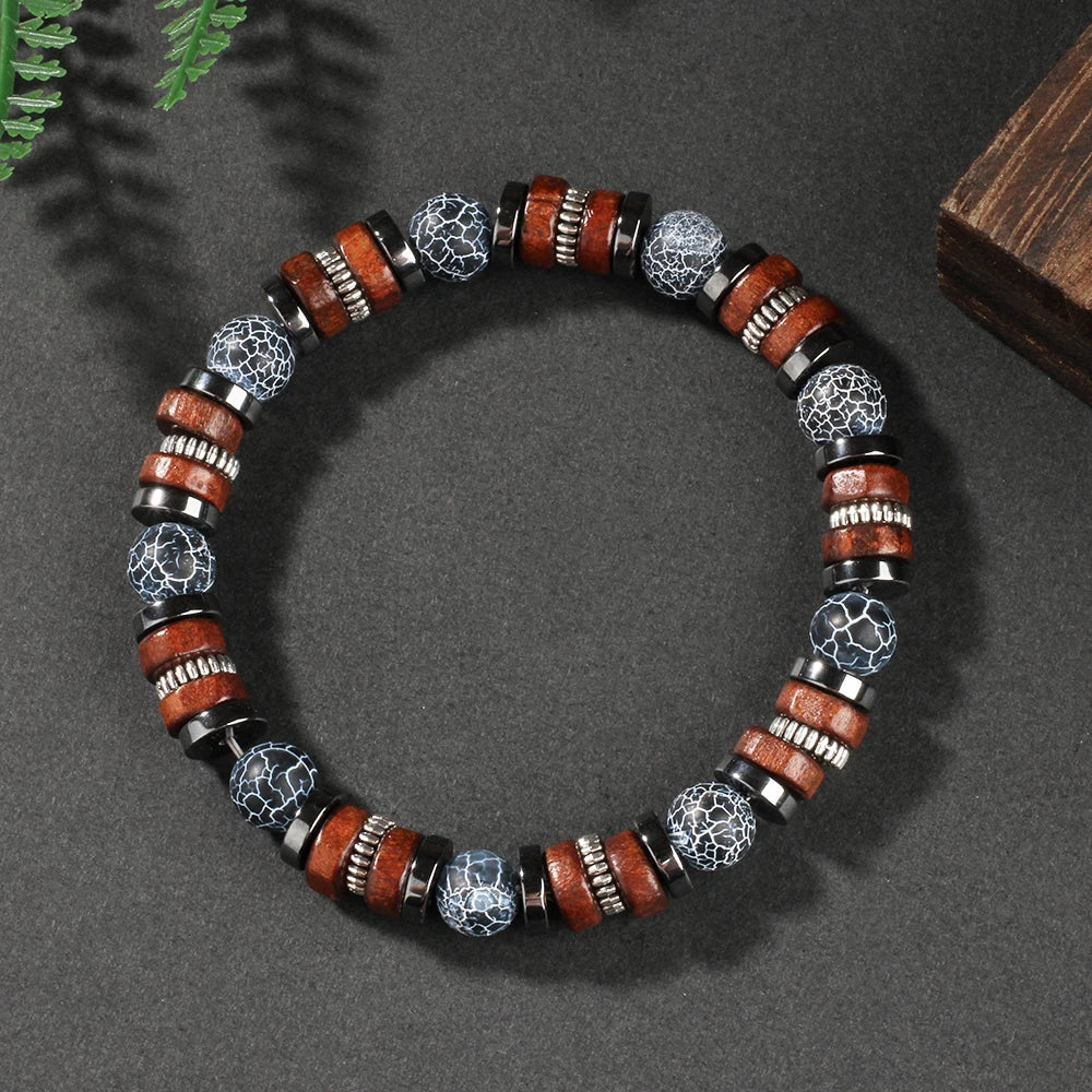 Vintage Agate Stone Bracelet